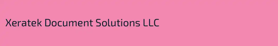 Xeratek Document Solutions LLC